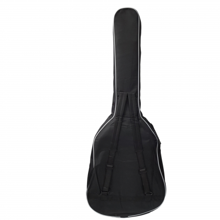 Chitara clasica IdeallStore®, 104 cm, Black Raven, lemn, model clasic, negru, husa inclusa [11]