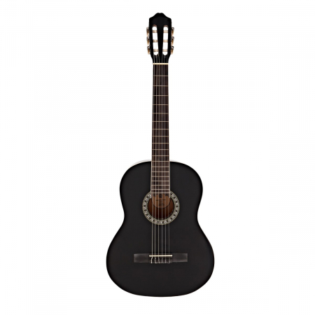 Chitara clasica IdeallStore®, 104 cm, Black Raven, lemn, model clasic, negru, husa inclusa [2]
