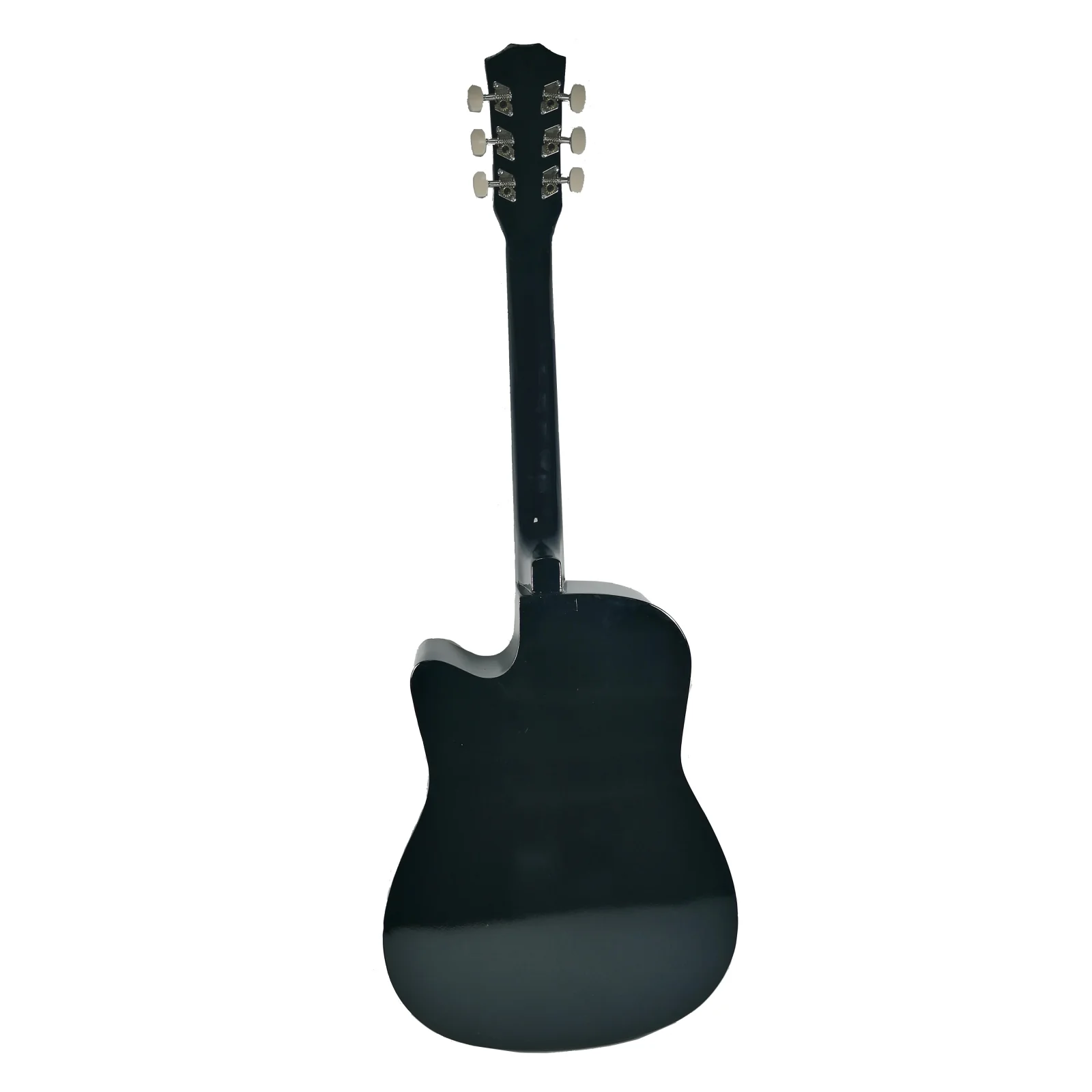 Chitara clasica din lemn IdeallStore®, set de corzi incluse, 95 cm, negru [2]