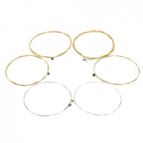 Chitara clasica din lemn IdeallStore®, set de corzi incluse, 95 cm, negru [8]