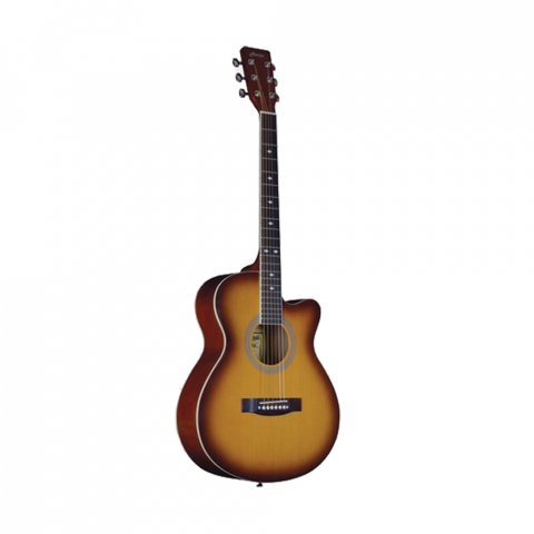 Chitara clasica din lemn IdeallStore®, set de corzi incluse, 95 cm, portocaliu [1]