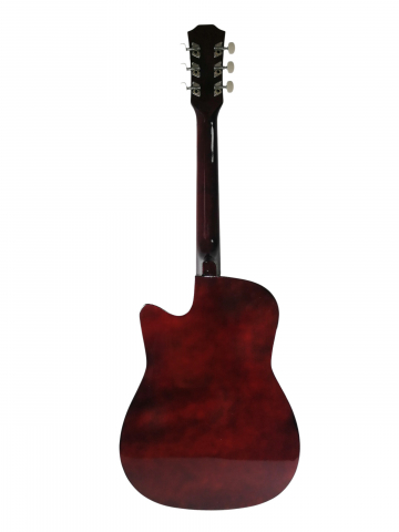 Chitara clasica din lemn, IdeallStore®, set de corzi incluse, 95 cm, visinie [2]