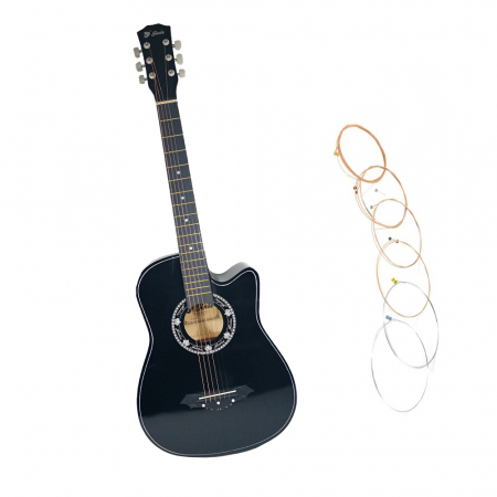 Chitare clasice - Chitara clasica din lemn 95 cm, set de corzi inclus