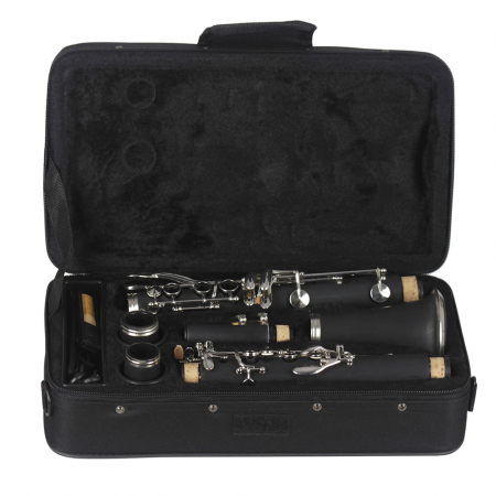 Clarinet IdeallStore®, Musical Virtue, 17 clape, 67 cm, negru, geanta inclusa [12]