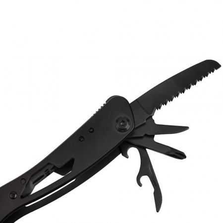 Cleste multifunctional IdeallStore®, Outdoor Specialist, otel inoxidabil, 20 functii, 22 cm, negru, husa inclusa [4]