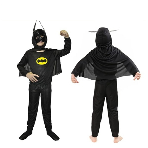 Costum Batman cu muschi si masca LED, carnaval, 7-9 ani, 120-130 cm [3]