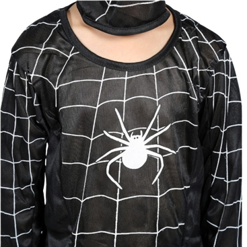 Costum carnaval Spiderman, 7-9 ani, 120-130 cm, negru [3]