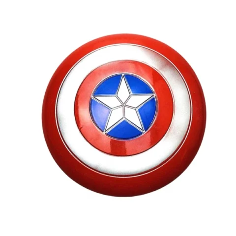 Set costum Captain America cu Muschi + Scut Supererou 30 cm, DEPOX®, 7-9 ani , 120-130 cm [5]