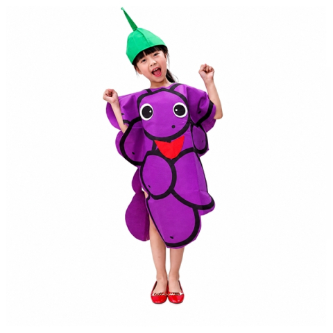 Costume si seturi pentru copii - Costum carnaval fruct Strugure, DEPOX®, mov, marime universala