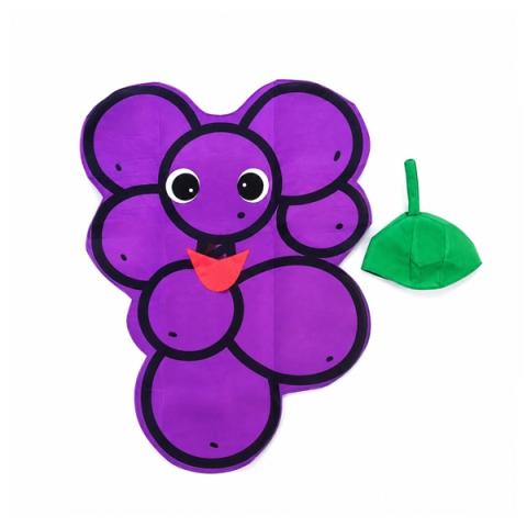 Costum carnaval fruct Strugure, DEPOX®, mov, marime universala [2]