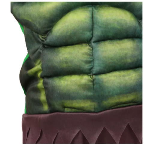 Pachet costum cu muschi Hulk si masca pentru copii, War, 100-110 cm, 3-5 ani [2]