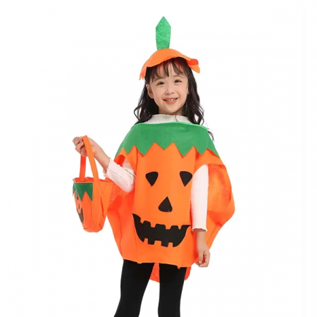 Costum leguma Dovleac, IdeallStore®, portocaliu, marime universala [1]
