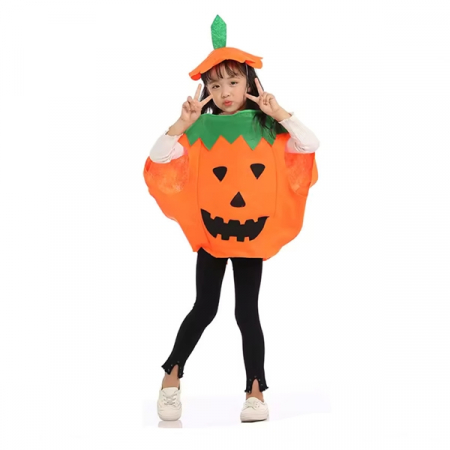 Costume Halloween copii - Costum leguma Dovleac, IdeallStore®, portocaliu, marime universala