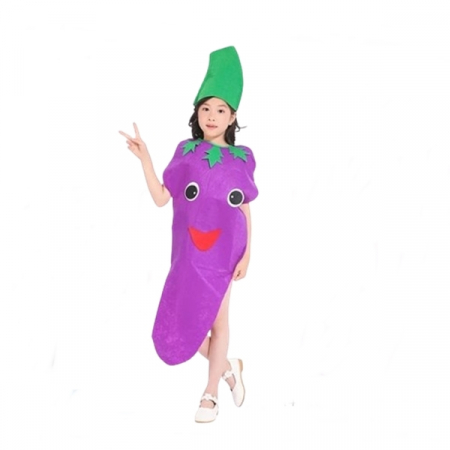 Costume Halloween copii - Costum leguma Vanata, IdeallStore®, mov, marime universala