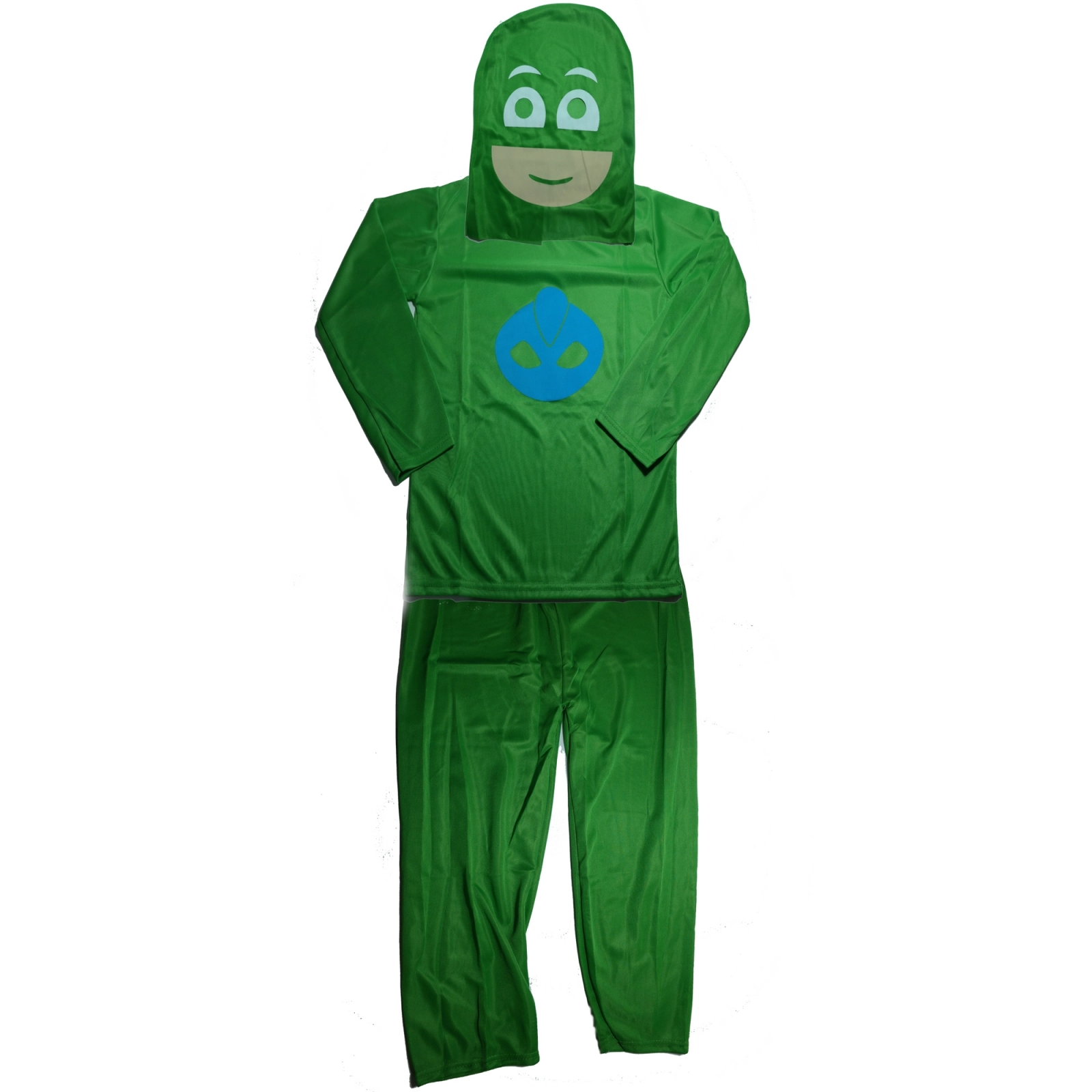 Costum pentru copii, Green Lizard, verde, jucarie inclusa, 7-9 ani, 120-130 cm [2]