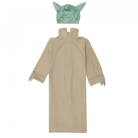 Costum pentru copii, Baby Yoda, bej, masca inclusa, 3-5 ani, 100-110 cm [5]