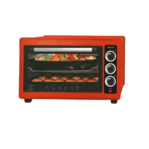 Cuptor electric 360°, Timer, Tuburi inox 304, 2000W, 48L, Roșu [1]