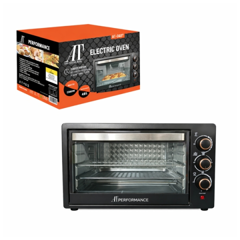 Electrocasnice - Cuptor electric multifunctional, DEPOX®, 48L, 2500W, Timer 60 min, Grill, Control Temperatura