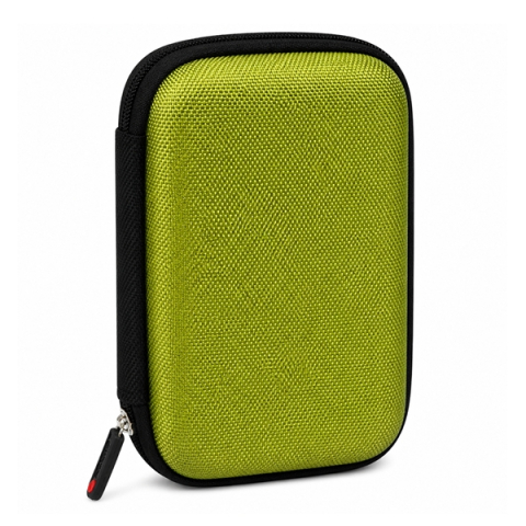 Cutie rigida pentru prastie, husa protectie, compacta, rezistenta la socuri, 16x11x4 cm, verde [2]