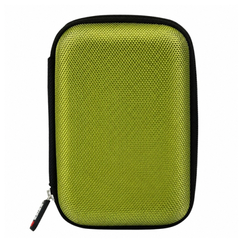 Arme sporturi de precizie - Cutie rigida pentru prastie, husa protectie, compacta, rezistenta la socuri, 16x11x4 cm, verde