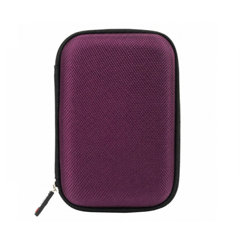 Arme sporturi de precizie - Cutie rigida pentru prastie, husa protectie, compacta, rezistenta la socuri, 16x11x4 cm, mov