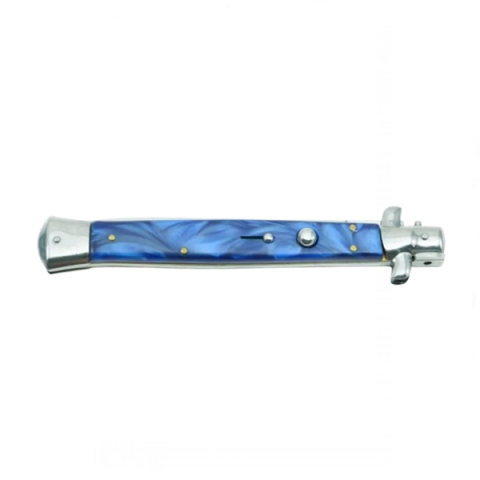 Cuțit automat Blue Marble, lamă stiletto, 23 cm [2]