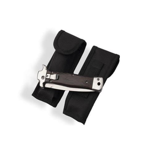 Cutit automat cu arc, otel inoxidabil, 21 cm, negru [7]