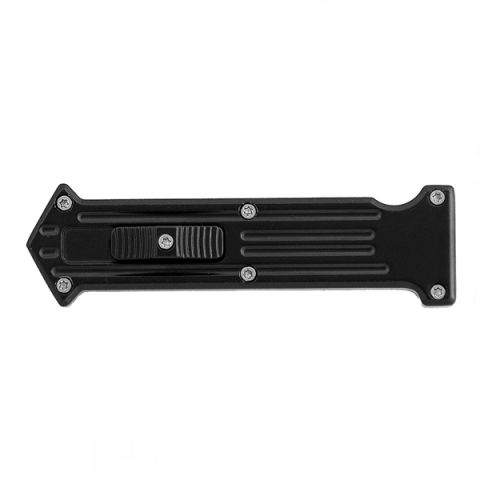 Cutit automat cu arc, OTF,  otel inoxidabil, 12.5 cm, teaca inclusa [7]