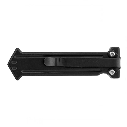 Cutit automat cu arc, OTF,  otel inoxidabil, 12.5 cm, teaca inclusa [8]