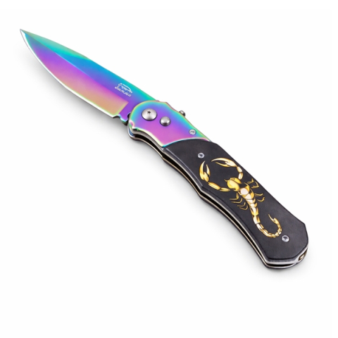 Set doua cutite automate, DEPOX®, design compact, 24 cm, multicolor [3]