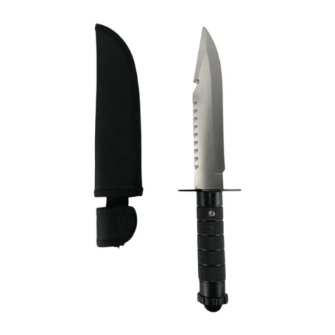 Cutite vanatoare - Cutit Bowie de vanatoare, SWAT Performance, 29 cm, negru