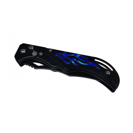 Briceag de vanatoare IdeallStore®, Fire Blade, flacari albastre [2]
