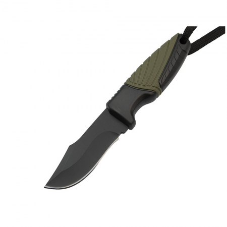 Cutit de drumetie IdeallStore®, Adventure Touring, otel inoxidabil, 16.5 cm, negru, teaca inclusa [3]