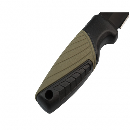Cutit de vanatoare IdeallStore®, Adventure Touring, otel inoxidabil, 16.5 cm, negru, teaca inclusa [10]