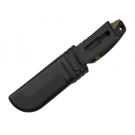 Cutit de vanatoare IdeallStore®, Adventure Touring, otel inoxidabil, 16.5 cm, negru, teaca inclusa [4]