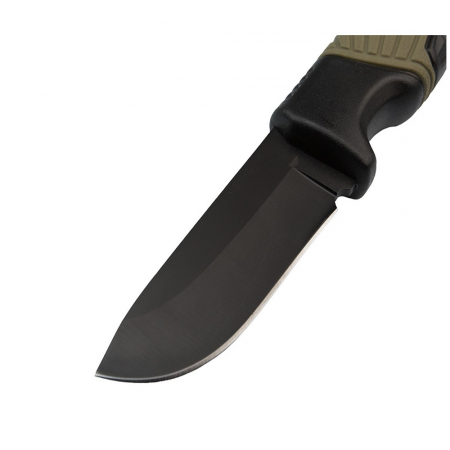 Cutit de vanatoare IdeallStore®, Adventure Touring, otel inoxidabil, 16.5 cm, negru, teaca inclusa [8]