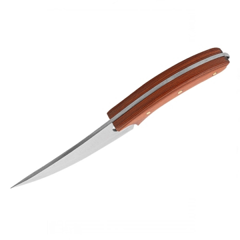 Cutit de vanatoare, 16.5 cm, lemn, maro, teaca inclusa [1]