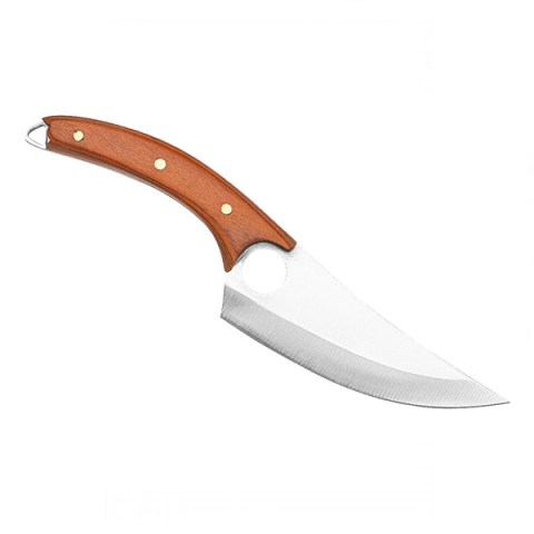Cutit de vanatoare, 16.5 cm, lemn, maro, teaca inclusa [3]