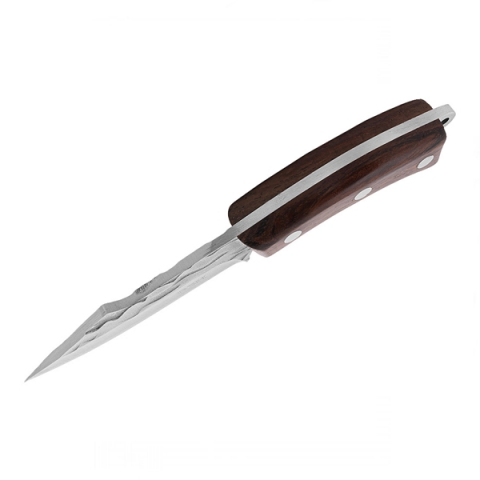 Cutit de vanatoare, 18 cm, lemn, maro, teaca inclusa [1]