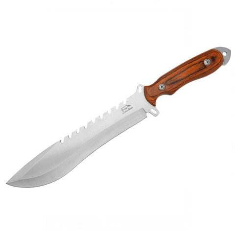 SPORT & TIMP LIBER - Cutit de vanatoare, 38 cm, maro, teaca inclusa