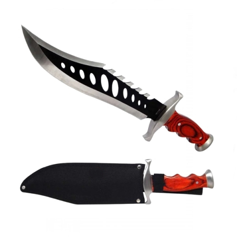 Cutit de vanatoare, Bowie Pro, otel inoxidabil, 38 cm, teaca inclusa [2]
