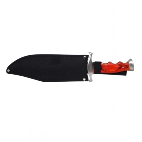 Cutit de vanatoare, Bowie Pro, otel inoxidabil, 38 cm, teaca inclusa [3]