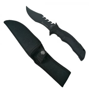 SPORT & TIMP LIBER - Cutit de vanatoare IdeallStore®, War Zone, 29 cm, negru