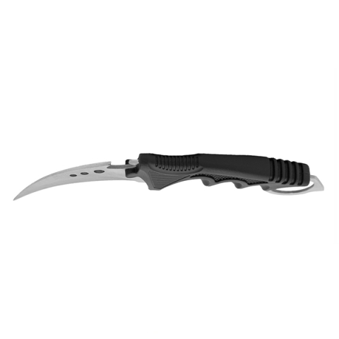 Cuțit karambit vanatoare DEPOX®, lamă fixă, oțel inoxidabil 420, gri, 19 cm [4]