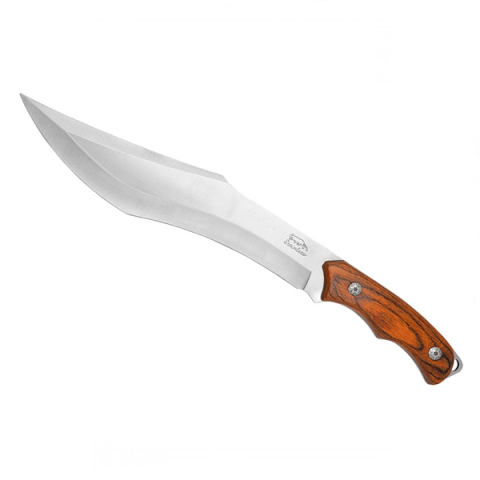 Cutit de vanatoare, Hunter Brown, 38 cm, maro,  teaca inclusa [2]