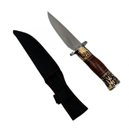 Cutit de vanatoare Hunting Survival , IdeallStore , 29 cm , Husa inclusa [6]