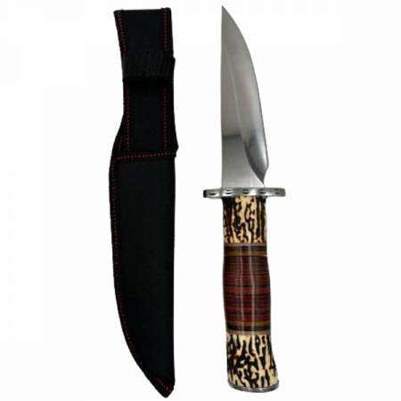 Cutit de vanatoare Hunting Survival , IdeallStore , 29 cm , Husa inclusa [8]