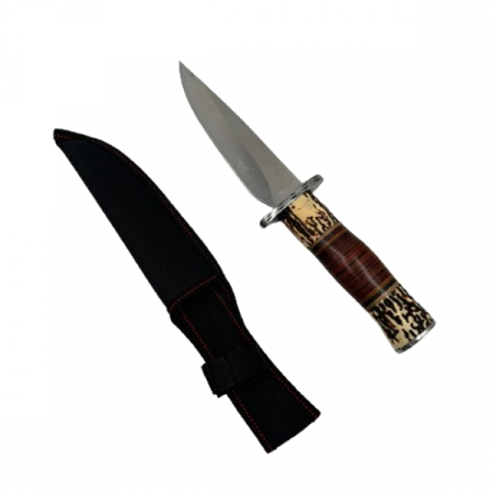 Cutit de vanatoare Hunting Survival , IdeallStore , 29 cm , Husa inclusa [9]