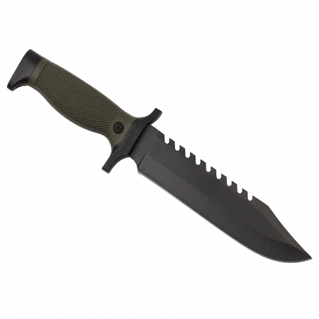 Cutit de vanatoare IdeallStore®, Assault Specialist, 30 cm, negru, teaca inclusa [3]