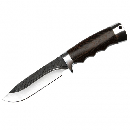 Cutit de vanatoare IdeallStore®, Bohemian Blade, 23 cm, otel inoxidabil, maro, teaca inclusa [1]